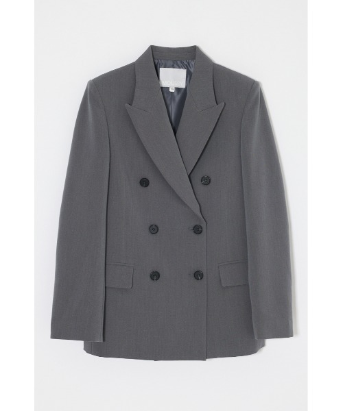 MOUSSY(マウジー)の「【26年AW新作】【セットアップ対応】DOUBLE BREASTED ジャケット(その他アウター・レディース・グレー/ダークネイビー/ブラウン・1/2)」の17枚目の写真