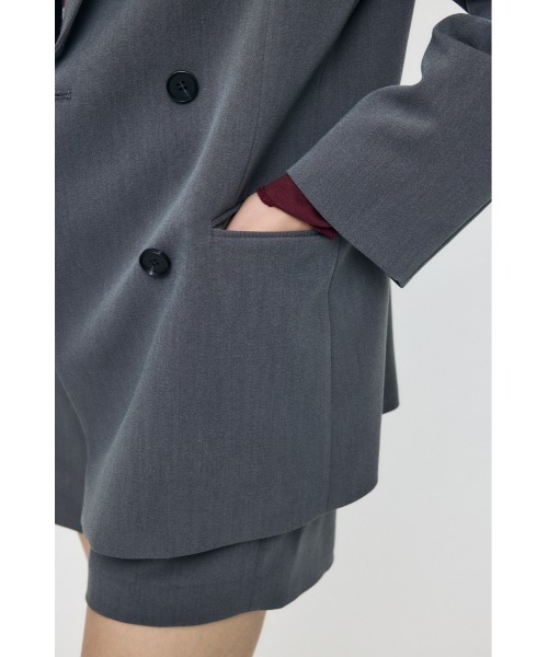MOUSSY(マウジー)の「【26年AW新作】【セットアップ対応】DOUBLE BREASTED ジャケット(その他アウター・レディース・グレー/ダークネイビー/ブラウン・1/2)」の15枚目の写真