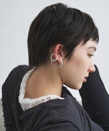 CODE A（コードエー）の「soierie｜Neo coil ear cuff（イヤリング）」