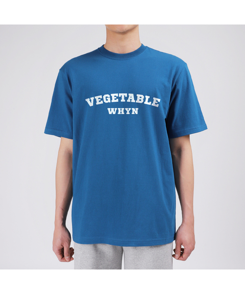 WHYN(ワイエヌ)の「野菜 半袖Tシャツ F04BRD_WBX11009(Tシャツ/カットソー・メンズ・ブルー/ホワイト/ブラック/グレー系その他・S/XL/L/M)」の4枚目の写真