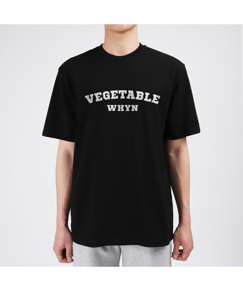 WHYN(ワイエヌ)の「野菜 半袖Tシャツ F04BRD_WBX11009(Tシャツ/カットソー・メンズ・ブルー/ホワイト/ブラック/グレー系その他・S/XL/L/M)」の3枚目の写真