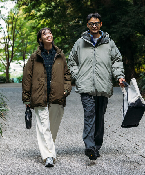 FREAK'S STORE(フリークスストア)の「NANGA × FREAK'S STORE/ナンガ 別注 DOWN JACKET WOMEN’S/ダウンジャケット ウィメンズ(ダウンジャケット/コート・レディース・ブラック/グレー/オリーブ/ブラウン・フリ-)」の5枚目の写真