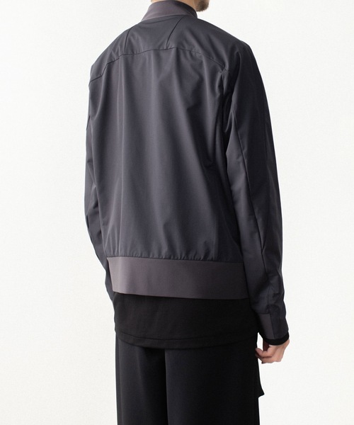 ATTACHMENT(アタッチメント)の「【LIMITED】ソロテックス ライトダブルクロス MA-1 / SOLOTEX LIGHT DOUBLE CLOTH MA-1(ミリタリージャケット・メンズ・ブラック/ダークグレー・1/2/3/4)」の7枚目の写真