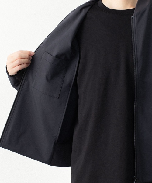 ATTACHMENT(アタッチメント)の「【LIMITED】ソロテックス ライトダブルクロス MA-1 / SOLOTEX LIGHT DOUBLE CLOTH MA-1(ミリタリージャケット・メンズ・ブラック/ダークグレー・1/2/3/4)」の12枚目の写真