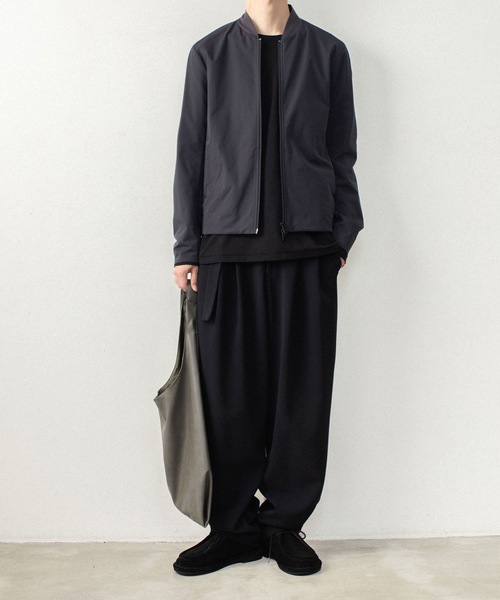 ATTACHMENT(アタッチメント)の「【LIMITED】ソロテックス ライトダブルクロス MA-1 / SOLOTEX LIGHT DOUBLE CLOTH MA-1(ミリタリージャケット・メンズ・ブラック/ダークグレー・1/2/3/4)」の14枚目の写真
