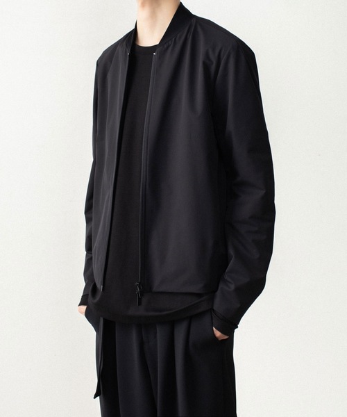 ATTACHMENT(アタッチメント)の「【LIMITED】ソロテックス ライトダブルクロス MA-1 / SOLOTEX LIGHT DOUBLE CLOTH MA-1(ミリタリージャケット・メンズ・ブラック/ダークグレー・1/2/3/4)」の16枚目の写真