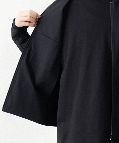 ATTACHMENT(アタッチメント)の「【LIMITED】ソロテックス ライトダブルクロス MA-1 / SOLOTEX LIGHT DOUBLE CLOTH MA-1(ミリタリージャケット・メンズ・ブラック/ダークグレー・1/2/3/4)」の21枚目の写真