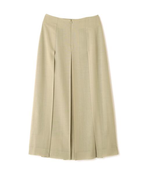 YLEVE(イレーヴ)の「YLEVE / 2/72 SUPER 100’s WOOL HIGH-TWIST VOILE SKIRT(スカート・レディース・ブラウン系その他2/ベージュ・1/0)」の18枚目の写真