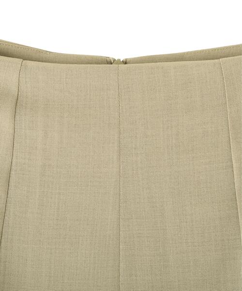 YLEVE(イレーヴ)の「YLEVE / 2/72 SUPER 100’s WOOL HIGH-TWIST VOILE SKIRT(スカート・レディース・ブラウン系その他2/ベージュ・1/0)」の19枚目の写真