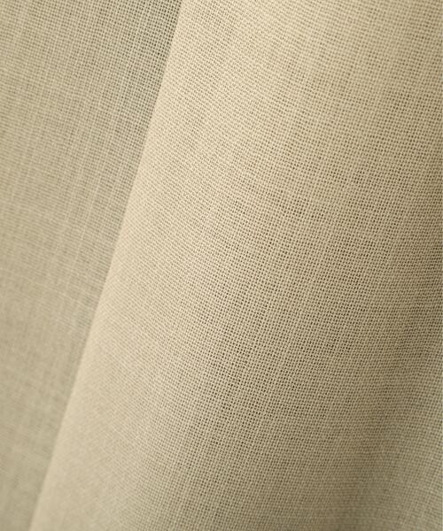 YLEVE(イレーヴ)の「YLEVE / 2/72 SUPER 100’s WOOL HIGH-TWIST VOILE SKIRT(スカート・レディース・ブラウン系その他2/ベージュ・1/0)」の5枚目の写真