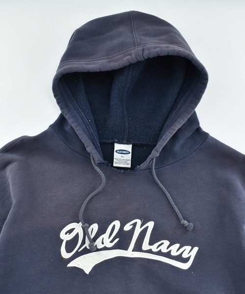 OLD NAVY(オールドネイビー)の「【USED】90's OLD NAVY ロゴ フーディー(パーカー・メンズ・ブラック・X-LARGE)」の2枚目の写真