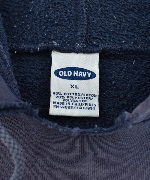 OLD NAVY(オールドネイビー)の「【USED】90's OLD NAVY ロゴ フーディー(パーカー・メンズ・ブラック・X-LARGE)」の3枚目の写真