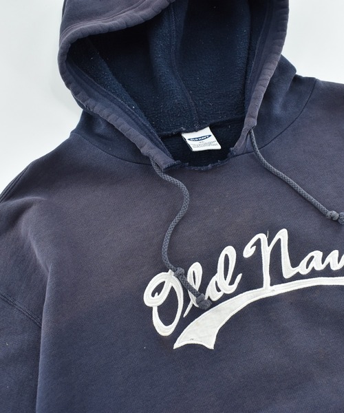 OLD NAVY(オールドネイビー)の「【USED】90's OLD NAVY ロゴ フーディー(パーカー・メンズ・ブラック・X-LARGE)」の4枚目の写真