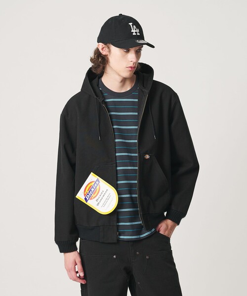 Dickies(ディッキーズ)の「<Dickies × CGS.>ダック フード ジャケット(その他アウター・メンズ・ベージュ/ブラック/ブラウン系・S/M/L/XL)」の6枚目の写真