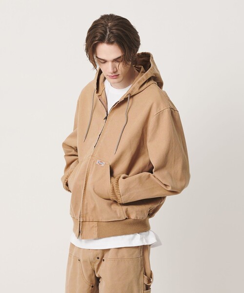 Dickies(ディッキーズ)の「<Dickies × CGS.>ダック フード ジャケット(その他アウター・メンズ・ベージュ/ブラック/ブラウン系・S/M/L/XL)」の9枚目の写真