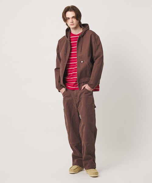 Dickies(ディッキーズ)の「<Dickies × CGS.>ダック フード ジャケット(その他アウター・メンズ・ベージュ/ブラック/ブラウン系・S/M/L/XL)」の10枚目の写真