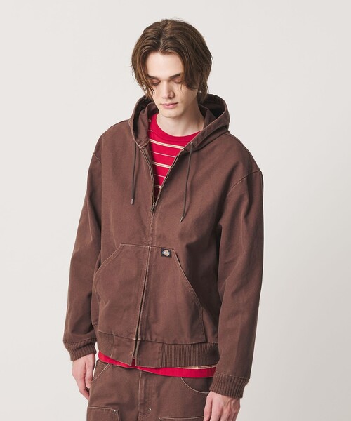 Dickies(ディッキーズ)の「<Dickies × CGS.>ダック フード ジャケット(その他アウター・メンズ・ベージュ/ブラック/ブラウン系・S/M/L/XL)」の11枚目の写真