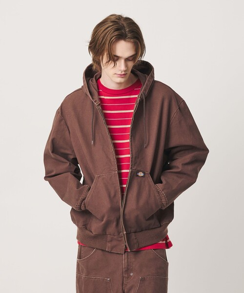 Dickies(ディッキーズ)の「<Dickies × CGS.>ダック フード ジャケット(その他アウター・メンズ・ベージュ/ブラック/ブラウン系・S/M/L/XL)」の12枚目の写真