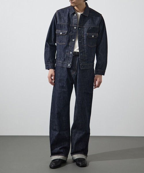 JAPAN BLUE JEANS(ジャパンブルージーンズ)の「【Japan Blue Jeans/ジャパンブルージーンズ】Selvedge Wide Jeans 14oz(デニムパンツ・メンズ・ダークインディゴブルー・30inch/34inch/32inch)」の7枚目の写真