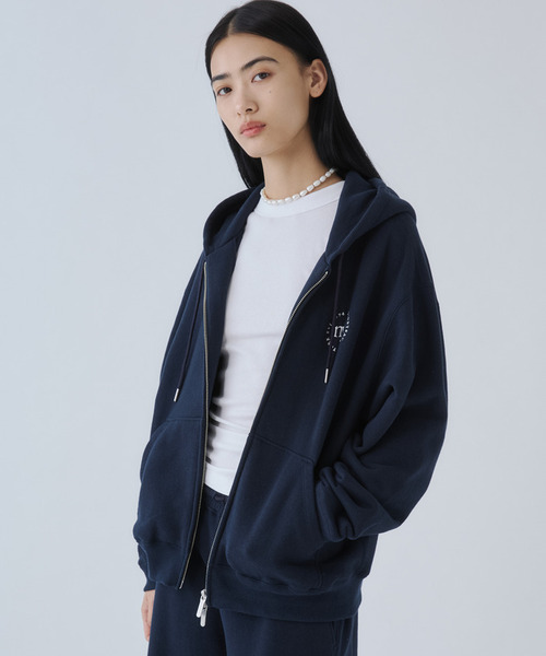 【希少】　BLUE WORK 赤西仁　着用　ブルゾン　パーカー　L nyc スウェットフーディー（パーカー）｜LeSportsac（レスポートサック