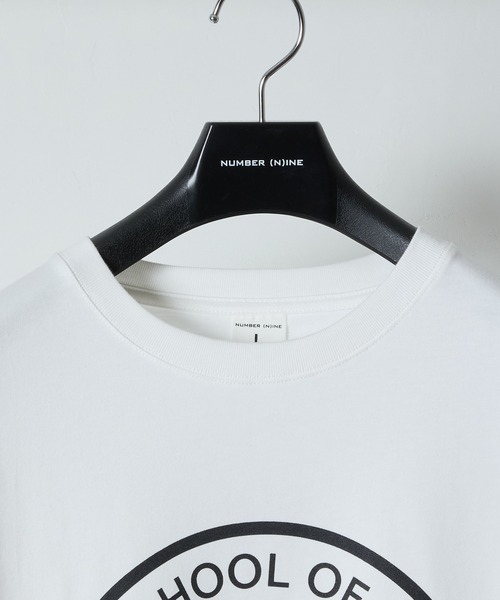 SCHOOL OF VISUAL COMEDY PRINTED CLASSIC L/S T-SHIRT / スカル