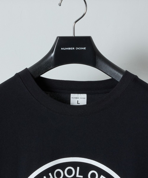 SCHOOL OF VISUAL COMEDY PRINTED CLASSIC L/S T-SHIRT / スカル