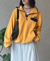 CPCM（シーピーシーエム）の「配色フリースハーフジッププルオーバー（その他アウター）」