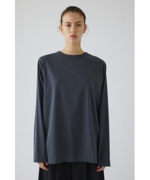 RIM.ARK(リムアーク)の「Oversize woven fall T-SH(オーバーサイズ ウーブン フォール ティーシャツ)(Tシャツ/カットソー・レディース・ホワイト/グレー/ブラック・FREE)」の14枚目の写真