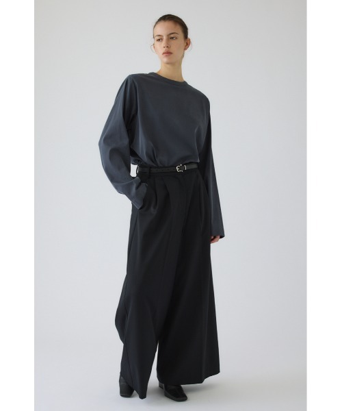 RIM.ARK(リムアーク)の「Oversize woven fall T-SH(オーバーサイズ ウーブン フォール ティーシャツ)(Tシャツ/カットソー・レディース・ホワイト/グレー/ブラック・FREE)」の17枚目の写真
