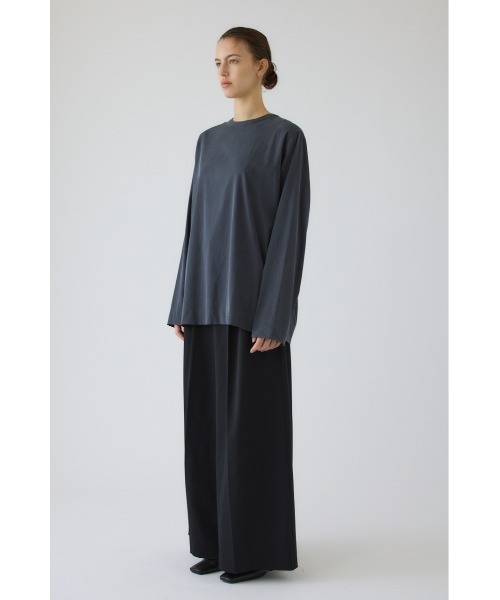 RIM.ARK(リムアーク)の「Oversize woven fall T-SH(オーバーサイズ ウーブン フォール ティーシャツ)(Tシャツ/カットソー・レディース・ホワイト/グレー/ブラック・FREE)」の20枚目の写真