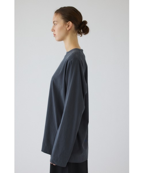 RIM.ARK(リムアーク)の「Oversize woven fall T-SH(オーバーサイズ ウーブン フォール ティーシャツ)(Tシャツ/カットソー・レディース・ホワイト/グレー/ブラック・FREE)」の22枚目の写真