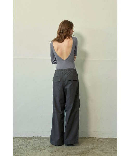 ALEXIA STAM（アリシアスタン）の「Double Tuck Cargo Pants /ダブルタックカーゴパンツ（カーゴパンツ・レディース・カーキ/グレー・M/S）」の21枚目の写真
