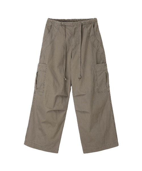 ALEXIA STAM（アリシアスタン）の「Double Tuck Cargo Pants /ダブルタックカーゴパンツ（カーゴパンツ・レディース・カーキ/グレー・M/S）」の8枚目の写真