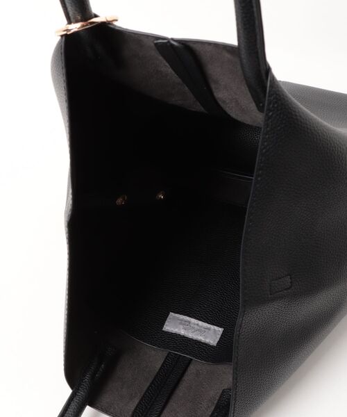cache cache(カシュ カシュ)の「カシュカシュ cachecache / タッセル付きトートバッグ(トートバッグ・レディース・ブラウン/サックスブルー/ブラック・FREE)」の6枚目の写真