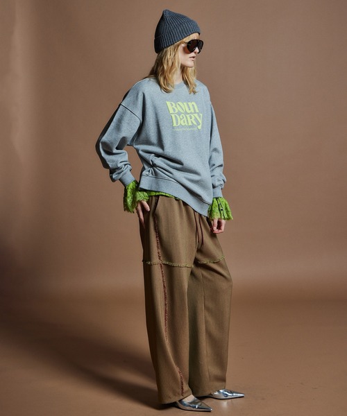 MAISON SPECIAL(メゾンスペシャル)の「【26WINTER PRE-ORDER】Check Pants/チェックパンツ(その他パンツ・レディース・ブラック/ベージュ/ブラウン・38/36)」の8枚目の写真