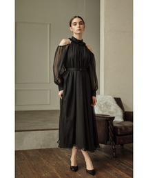 Open Shoulder Lace Dress  オープンショルダーレースドレス