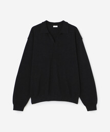 crepuscule | スキッパー ポロニット MEN