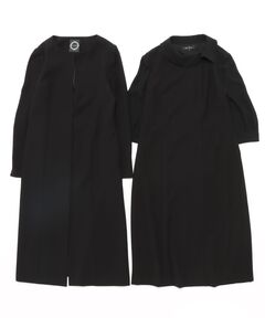 【喪服・礼服】ロールカラーのアンサンブル