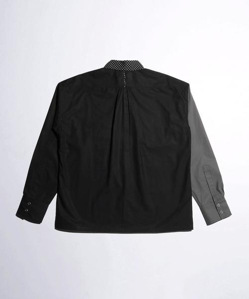 BEAUTY&YOUTH UNITED ARROWS（ビューティーアンドユースユナイテッドアローズ）の「＜TUBE＞ DOT CRAZY SHT/シャツ◆（シャツ/ブラウス・メンズ・ブラック/ネイビー・MEDIUM/LARGE）」の9枚目の写真