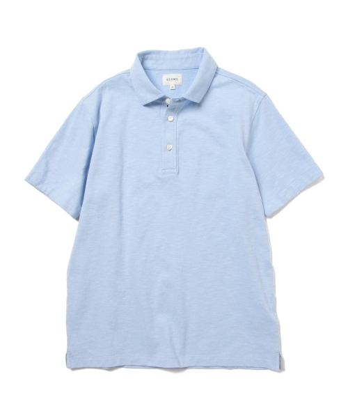 BEAMS（ビームス）の「BEAMS / カッタウェイ ポロシャツ（ポロシャツ・メンズ・ホワイト/サックスブルー/ネイビー・MEDIUM/X-LARGE/LARGE/SMALL）」の8枚目の写真