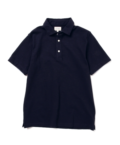 BEAMS（ビームス）の「BEAMS / カッタウェイ ポロシャツ（ポロシャツ・メンズ・ホワイト/サックスブルー/ネイビー・MEDIUM/X-LARGE/LARGE/SMALL）」の9枚目の写真