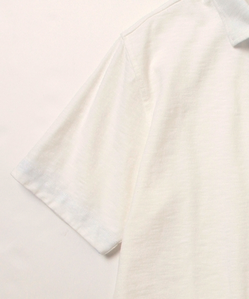 BEAMS（ビームス）の「BEAMS / カッタウェイ ポロシャツ（ポロシャツ・メンズ・ホワイト/サックスブルー/ネイビー・MEDIUM/X-LARGE/LARGE/SMALL）」の13枚目の写真