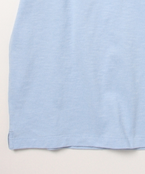 BEAMS（ビームス）の「BEAMS / カッタウェイ ポロシャツ（ポロシャツ・メンズ・ホワイト/サックスブルー/ネイビー・MEDIUM/X-LARGE/LARGE/SMALL）」の6枚目の写真