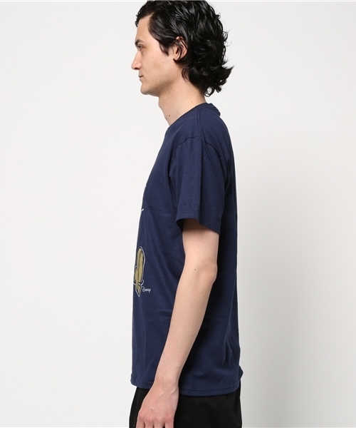 JUNK FOOD（ジャンクフード）の「MILK MICKEY/ミッキーマウス　Tシャツ（Tシャツ/カットソー・メンズ・ネイビー・SMALL/LARGE/MEDIUM）」の2枚目の写真