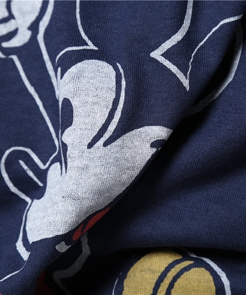 JUNK FOOD（ジャンクフード）の「MILK MICKEY/ミッキーマウス　Tシャツ（Tシャツ/カットソー・メンズ・ネイビー・SMALL/LARGE/MEDIUM）」の7枚目の写真