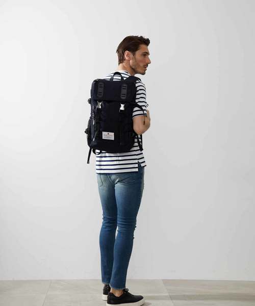 MAKAVELIC】ダブルベルトバックパック/TRUCKS DOUBLE BELT ZONE MIX