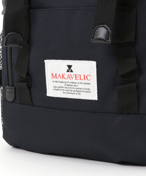 MAKAVELIC】ダブルベルトバックパック/TRUCKS DOUBLE BELT ZONE MIX