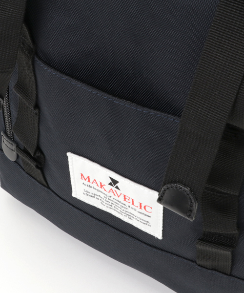 MAKAVELIC（マキャベリック）の「【MAKAVELIC】ダブルベルトバックパック/TRUCKS DOUBLE BELT ZONE MIX RUCK/3106-10118（バックパック/リュック・メンズ・ネイビー/レッド/ブラック/グレー/ホワイト・FREE）」の13枚目の写真