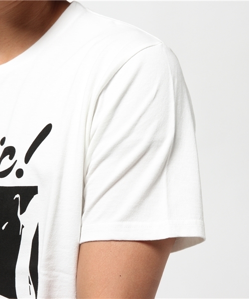 HYSTERIC GLAMOUR(ヒステリックグラマー)の「MUSIC!pt T-SH(Tシャツ/カットソー・メンズ・ブラック/ホワイト/イエロー・X-LARGE/SMALL/MEDIUM/LARGE)」の7枚目の写真