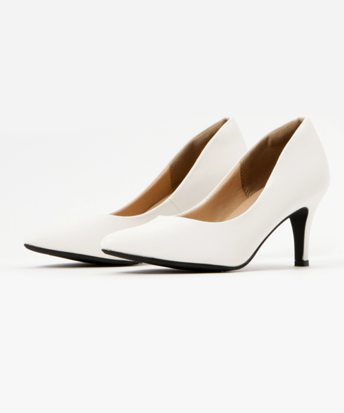 KOBE LETTUCE(コウベレタス)の「7cmヒールクッションポインテッドトゥパンプス(パンプス・レディース・ブラック系その他/イエロー系その他2/ピンク系その他2/ホワイト系その他/イエロー系その他/ピンク系その他/ベージュ系その他/パープル系その他/ブルー系その他/ベージュ系その他2/ブルー系その他2/グレー系その他/ブラック系その他2/ブラック系その他3/グリーン系その他/グレー系その他2/ピンク系その他3/サックスブルー/ベージュ系その他3/レッド系その他/ブラウン/パープル系その他2/ベージュ系その他4/ブルーグリーン/パープル系その他3/レッド系その他2/パープル系その他4/ミント/グリーン系その他2/パイソン/グレイッシュベージュ/ブラウン系その他/シルバー系その他/イエロー系その他3/グリーン系その他3/ブルー/ピンクベージュ・X-LARGE/X-SMALL/XX-LARGE/LARGE/MEDIUM/SMALL/M/S/LL/L/3L/XS)」の2枚目の写真